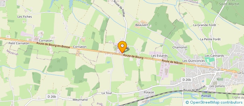 localisation de l'entreprise 2 ALM  CURTAFOND