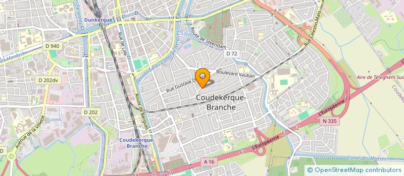 localisation de l'entreprise 2 AMI  COUDEKERQUE-BRANCHE