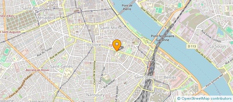 localisation de l'entreprise 2 AP COM à BORDEAUX