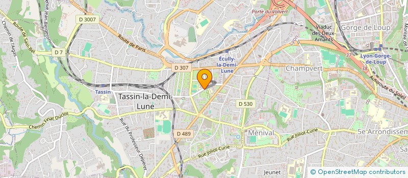 localisation de l'entreprise 2 ARCHIS POUR 4 AILES à TASSIN-LA-DEMI-LUNE
