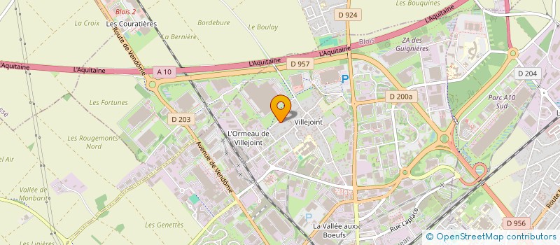 localisation de l'entreprise 2 ATB  BLOIS