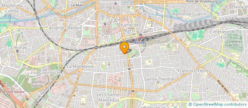 localisation de l'entreprise 2 AVRIL  MELESSE