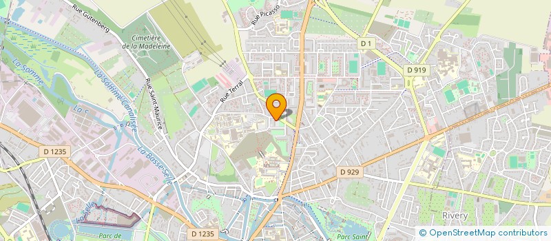 localisation de l'entreprise 2 AZ SECURITE à AMIENS
