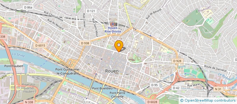 localisation de l'entreprise 2 B à ROUEN