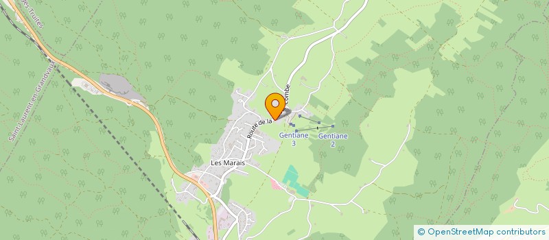 localisation de l'entreprise 2 B CONCEPT BOIS  MORBIER