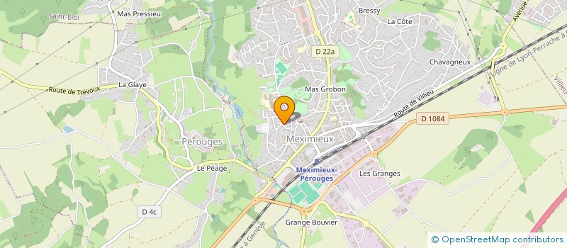 localisation de l'entreprise 2 B DIAGNOSTICS à MEXIMIEUX