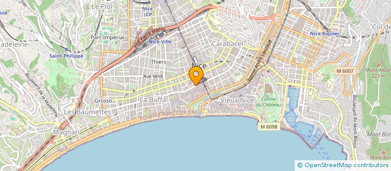 localisation de l'entreprise 2 B ESCAPE-GAME à NICE