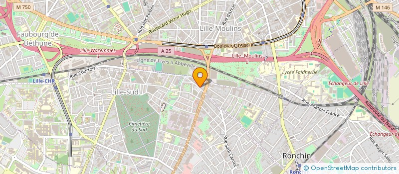 localisation de l'entreprise 2 B ET K DISTRIBUTION à LILLE