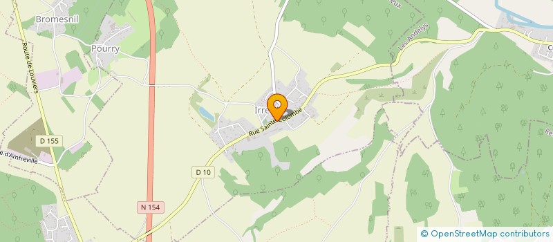 localisation de l'entreprise 2 B IMMO  IRREVILLE