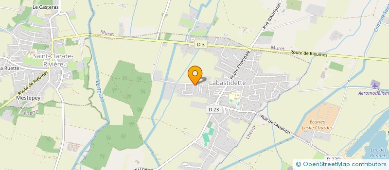 localisation de l'entreprise 2 B MECA à EAUNES