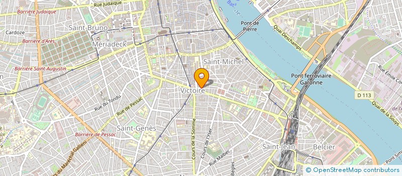 localisation de l'entreprise 2 B PARTICIPATIONS à BORDEAUX