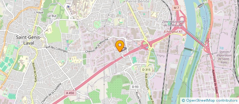 localisation de l'entreprise 2 B S BETIZEAU BATIMENT SERVICE  IRIGNY