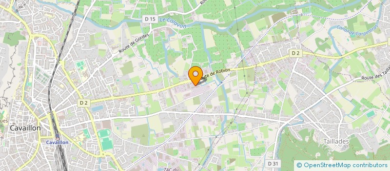 localisation de l'entreprise 2 BDS  CAVAILLON