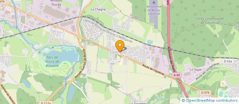 localisation de l'entreprise 2 BETEC IMMO à BOURG-EN-BRESSE