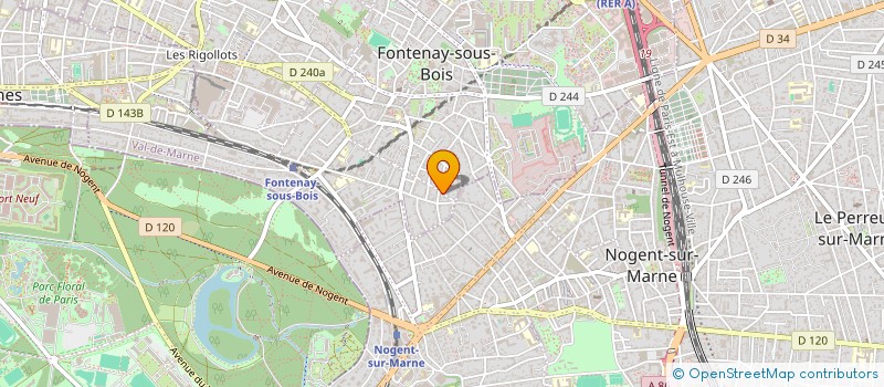 localisation de l'entreprise 2 BI à FONTENAY-SOUS-BOIS