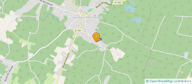 localisation de l'entreprise 2 BLB  VENDAYS-MONTALIVET