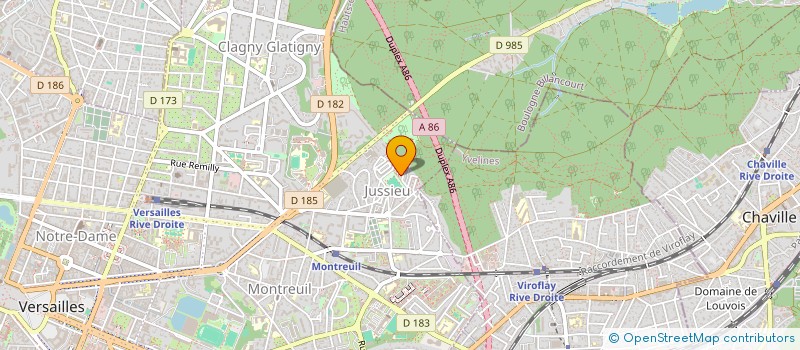 localisation de l'entreprise 2 BONNES MAINS  VERSAILLES