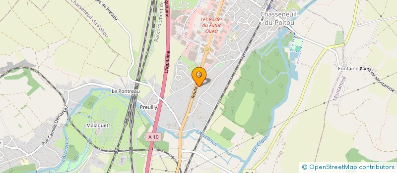 localisation de l'entreprise 2 BSO à CHASSENEUIL-DU-POITOU