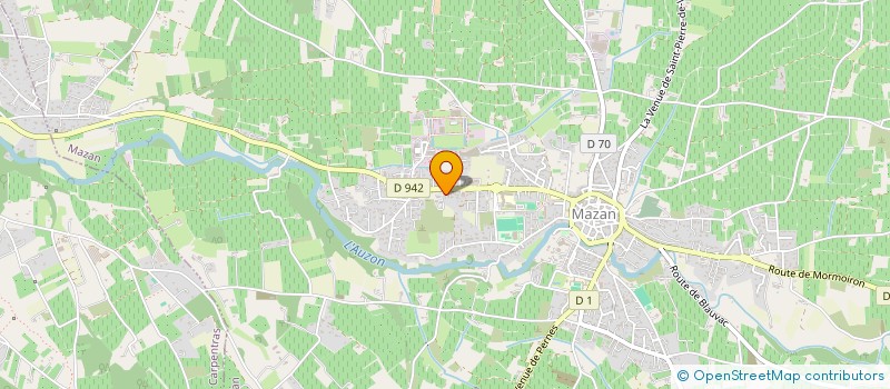 localisation de l'entreprise 2 BTP à MAZAN