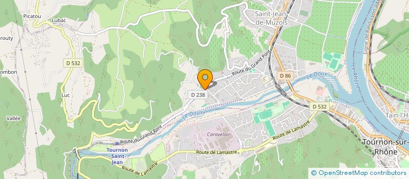 localisation de l'entreprise 2 BTP à SAINT-JEAN-DE-MUZOLS
