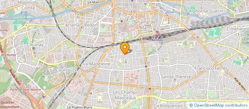 localisation de l'entreprise 2 BUCHES MINI  RENNES