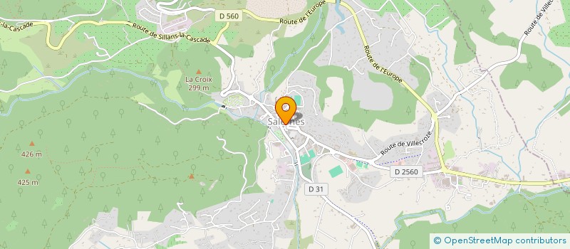localisation de l'entreprise 2 BV 83 à SALERNES