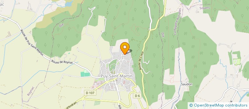 localisation de l'entreprise 2 C 2 M  PUY-SAINT-MARTIN