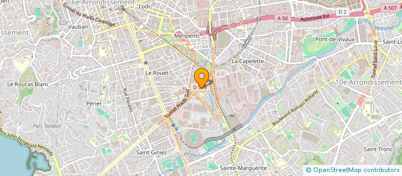 localisation de l'entreprise 2 C A à MARSEILLE