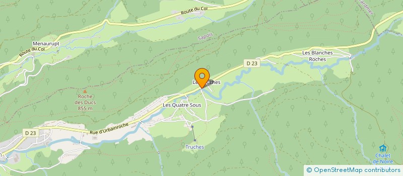 localisation de l'entreprise 2 C AUTOMOBILES  ROCHESSON