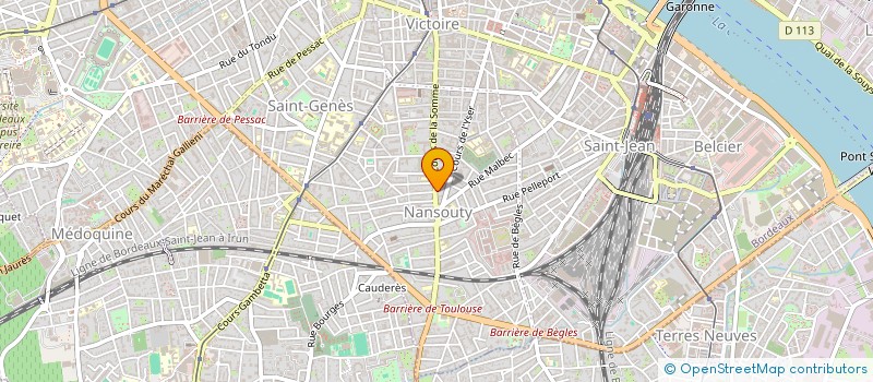 localisation de l'entreprise 2 C DEVELOPPEMENT  BORDEAUX