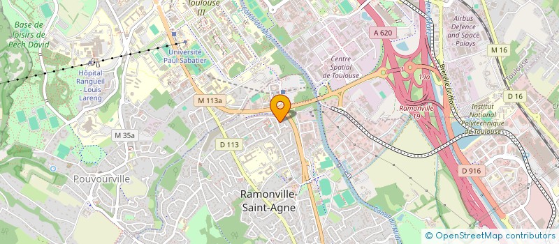 localisation de l'entreprise 2 C M P INTERNATIONAL TRANSPORT  RAMONVILLE-SAINT-AGNE