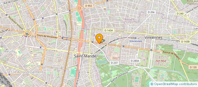 localisation de l'entreprise 2 C P DEVELOPPEMENT à SAINT-MANDE