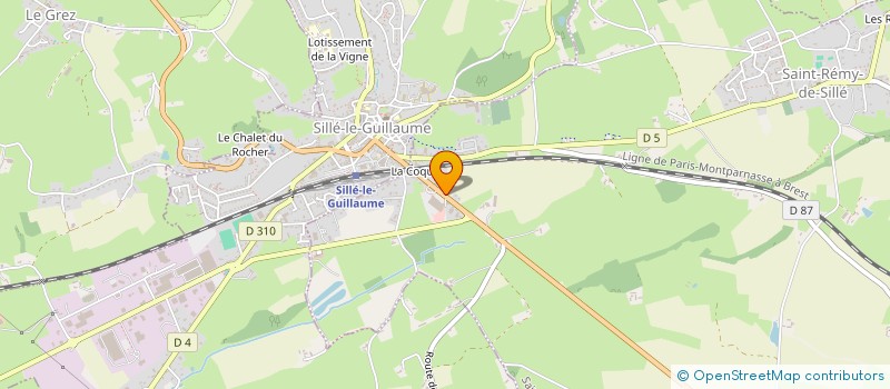 localisation de l'entreprise 2 C TAXI  SAINT-REMY-DE-SILLE