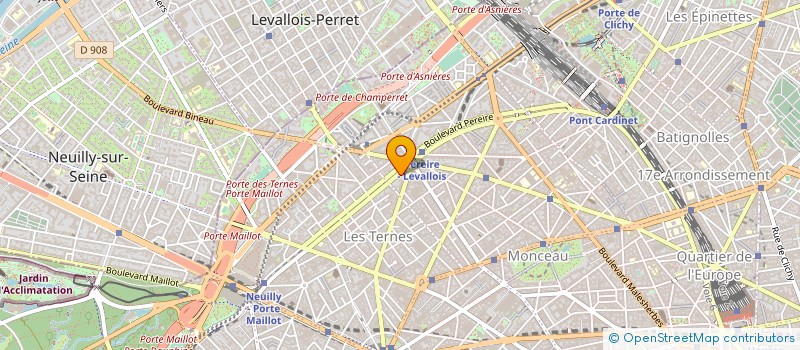 localisation de l'entreprise 2.C.V.B à PARIS