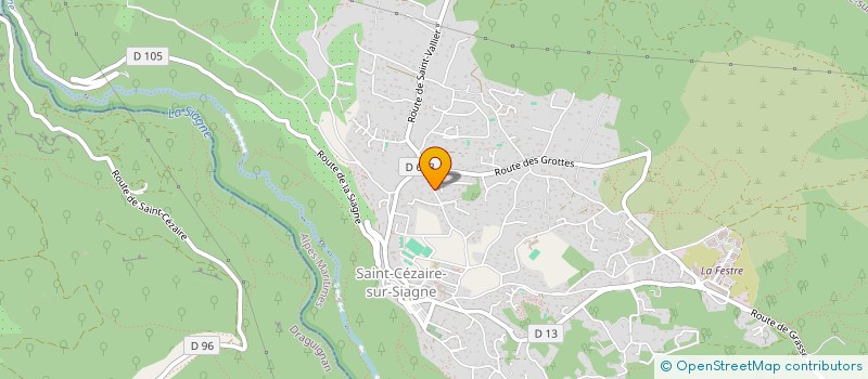 localisation de l'entreprise 2 CB à SAINT-CEZAIRE-SUR-SIAGNE