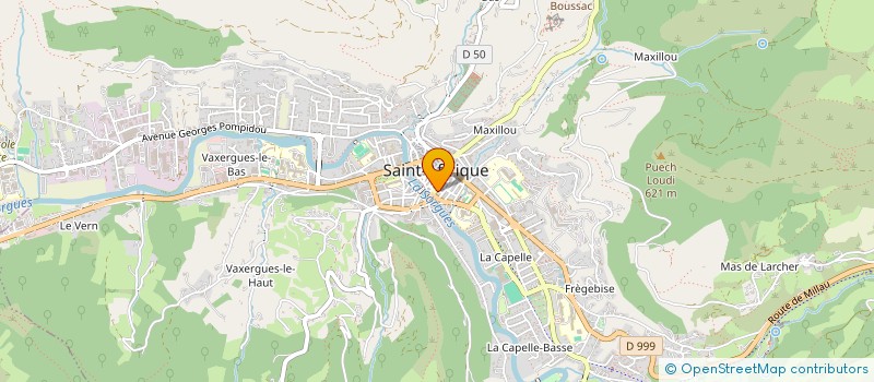 localisation de l'entreprise 2 CB2  SAINT-AFFRIQUE