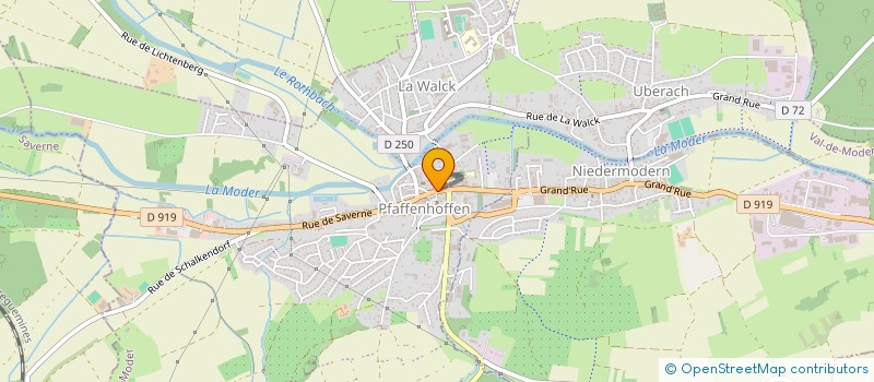 localisation de l'entreprise 2 CDM  VAL-DE-MODER