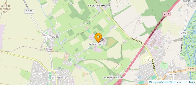 localisation de l'entreprise 2 CFD à TROARN