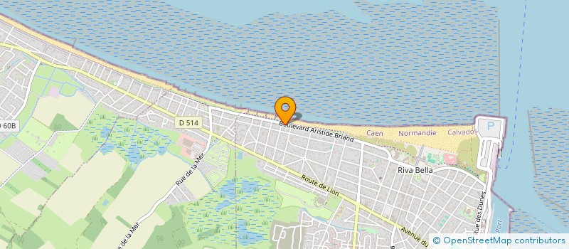 localisation de l'entreprise 2 CG CAPITAL  OUISTREHAM