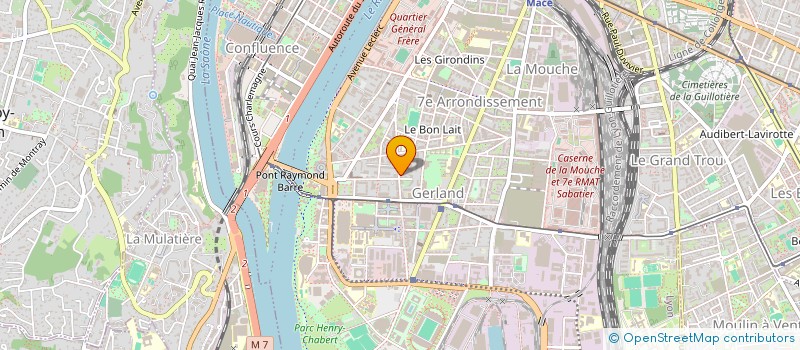 localisation de l'entreprise 2 CH  LYON