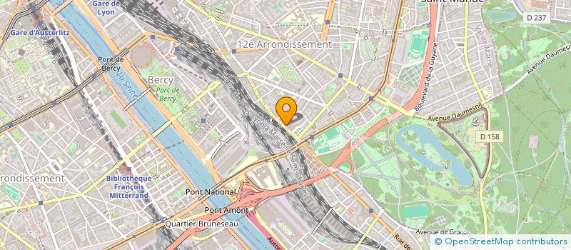 localisation de l'entreprise 2 CI  PARIS