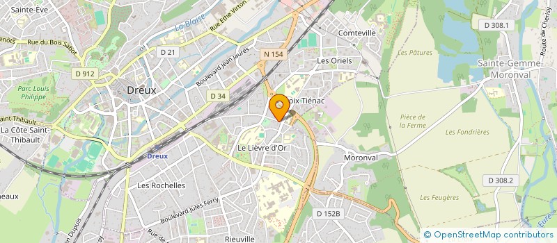 localisation de l'entreprise 2 CLEAN à DREUX