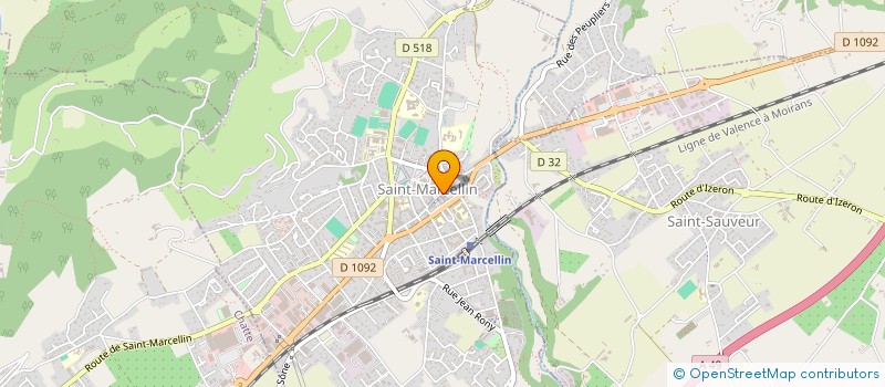 localisation de l'entreprise 2 CLOCHES  SAINT-MARCELLIN