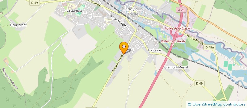 localisation de l'entreprise 2 COM 2000 à BLANGY-SUR-BRESLE