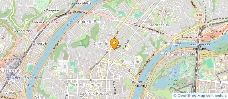 localisation de l'entreprise 2 CT  CALUIRE-ET-CUIRE