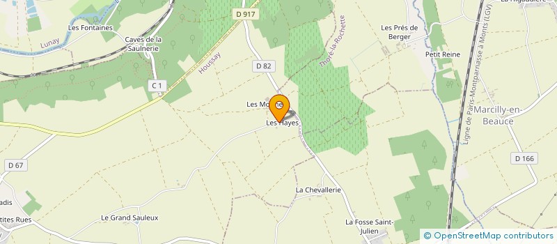 localisation de l'entreprise 2 CV CROSS FRANCE - GROUPEMENT NATIONAL DES ORGANISATEURS DE 2 CV CROSS  CHEMERY