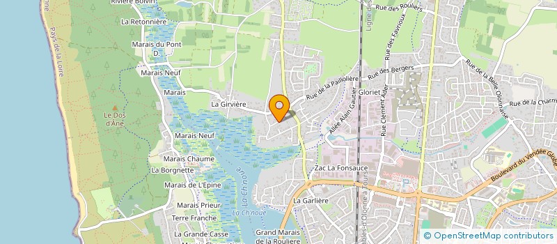 localisation de l'entreprise 2 CYU à LES SABLES D'OLONNE