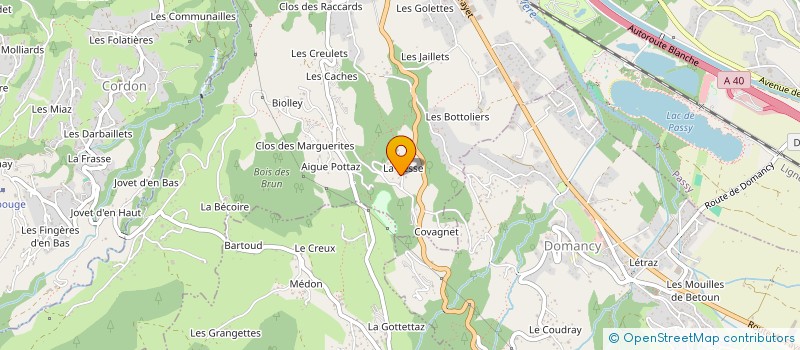 localisation de l'entreprise 2 D à SALLANCHES
