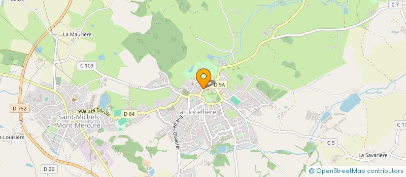 localisation de l'entreprise 2 D & ASSOCIES SARL à SEVREMONT
