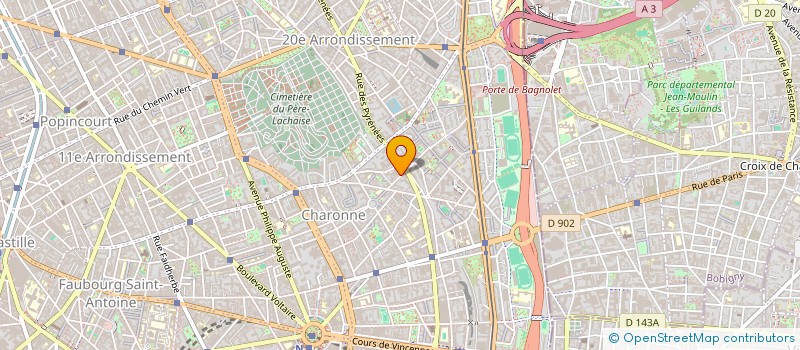 localisation de l'entreprise 2 D PRESSE DIFFUSION  PARIS